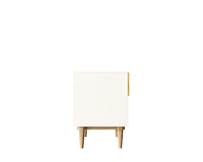 Тумбочка с дверкой "Line" LN08/GR1/beige 400_400_1929831
