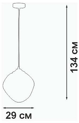Подвесной светильник Vitaluce V2739 V2739-1/1S 400_400_2864259