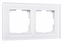 Рамка на 2 поста Werkel Favorit (белый матовый) W0021105 250_100_2129248