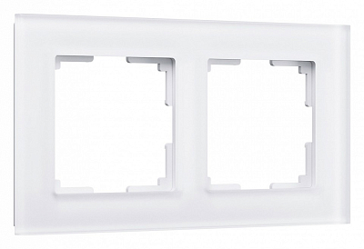 Рамка на 2 поста Werkel Favorit (белый матовый) W0021105 400_400_2129248