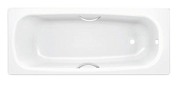 Ванна стальная BLB UNIVERSAL HG B70H/B с шумоизоляцией и отверстиями для ручек 1700х700 мм, лист 3,5 мм (B70HTH001 handles) 250_100_2916822