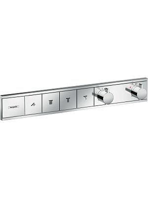 15382000S Set HG RainSelect термостатический смеситель для душа (15382000+15312180) 400_400_1436517