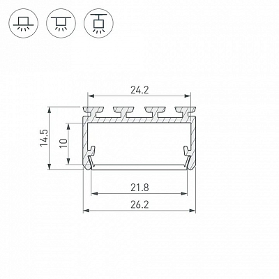 Профиль накладной Arlight PLS-LOCK 044843 400_400_1901720