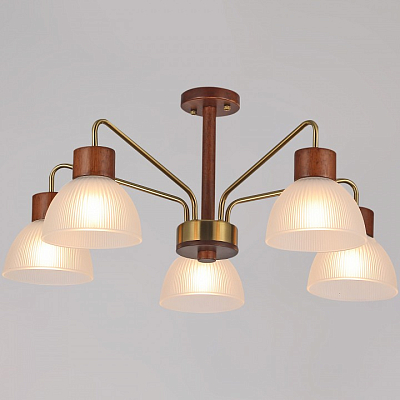Люстра на штанге ILLUMICO  IL0286-5C-79 BR 400_400_2038327