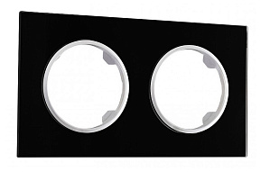 Рамка на 2 поста Arte Milano am-502.01 502.01-2.black 500_191_2302818