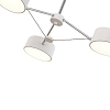 SLE6005-502-03 Светильник потолочный Белый, Хром/Белый LED 3*10W ВАЛЛЕ 100_100_2954160