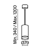 Подвесной светильник Maytoni P085PL-12W4K-W 100_100_2855542
