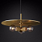 Подвесной светильник Imperiumloft Rh Utilitaire Disk Triple Pendant 40.2339
