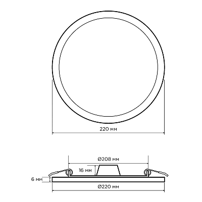 Встраиваемый светильник Apeyron Electrics  06-24 400_400_3095599