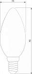 Лампа светодиодная Elektrostandard Свеча F E14 7Вт 4200K a049116 250_100_1772655