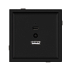 Розетка 2хUSB type A и C без рамки Arlight SCT-TENDO 054536 100_100_3090882