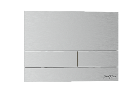 Кнопка смыва IBERICA BLANCA INOX-S нержавеющая сталь, хром матовый (IB.B016.01) 500_191_2915738