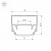 Профиль накладной Arlight STRETCH 040699 100_100_1898723
