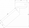 Бра Eurosvet Pitch 20143/1 LED черный 100_100_1812702