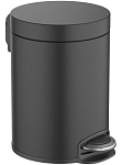 AQ4991MB корзина для мусора с педалью, 5л, матовый черный 250_100_Array