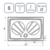 Поддон GIGANT PRO 120x80 ЧЕРНЫЙ матовый 100_100_2420439