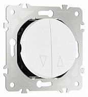 Выключатель для жалюзи без рамки Arte Milano 202 202.38-2.white 500_191_2302427