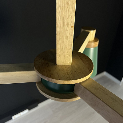 Люстра на штанге Imperiumloft Prop Green prop01 400_400_1974614