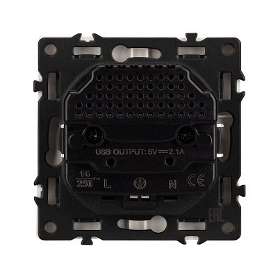 Розетка с заземлением и 2хUSB type A, без рамки Arlight SCT-NOBE 059443 400_400_3080459