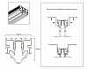 Трек встраиваемый Ambrella Light TRACK SYSTEM GL1950 100_100_2839705