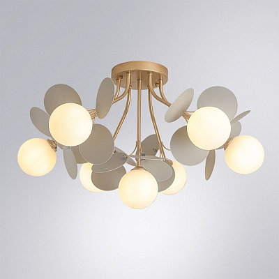 Потолочная люстра Arte Lamp Peacock A1369PL-7GY 400_400_3079448