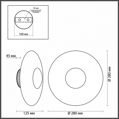 Накладной светильник Odeon Light Adamas 4223/13WL 400_400_1724171