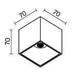 Потолочный светильник Technical C065CL-L12W4K-D 250_100_3147289