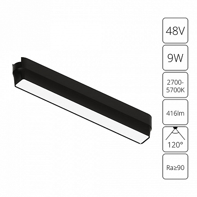 Накладной светильник Arte Lamp Rapid A2953PL-1BK 400_400_1484504