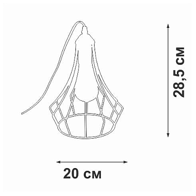 Настольная лампа декоративная Vitaluce V2566 V2566-1/1L 400_400_2864378