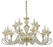 Подвесная люстра Newport ANNETTE 8620+5/C mat.soft gold clear 250_100_Array