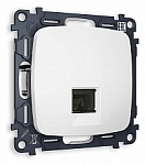Розетка телефонная RJ-11 со штрокой, без рамки Ambrella Volt OMEGA MO132030 250_100_Array
