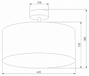 Светильник на штанге TK Lighting Rondo 4243 Rondo White 250_100_2678250