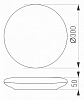 Накладной светильник Arlight Frisbee 030162 100_100_1890385