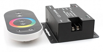 Контроллер-регулятор цвета RGB с пультом ДУ SWG RF RGB RF-RGB-S-24A 400_400_1964574