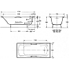 RUB DIAPASON E2937-00 ванна 170х75 без отверстий для ручек 100_100_2416203