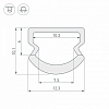 Профиль Arlight WPH-LINE-1210R-2000 OPAL 023303 100_100_662835