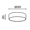 Потолочный светильник Technical C032CL-24W3K-RD-W 100_100_3146928