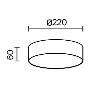 Потолочный светильник Technical C032CL-24W3K-RD-W 500_191_3146928