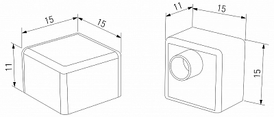 Заглушка для профиля Elektrostandard  ZLL-2-ALP026 400_400_1414143
