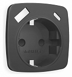 Накладка для розетки с заземлением и со шторками и 2хUSB type A и C Ambrella Volt OMEGA OP9100 250_100_2192562
