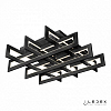 Потолочная люстра iLedex Stalker 9082-800*800-X 192W BK 100_100_1991033