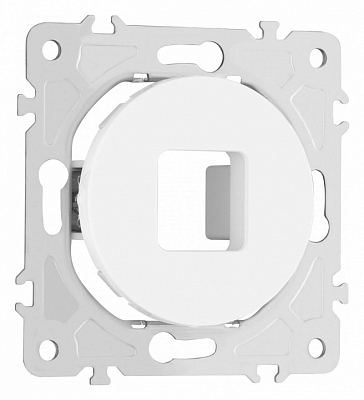 Розетка для вывод кабеля без рамки Arte Milano am-202 202.49-1.white 400_400_2166043