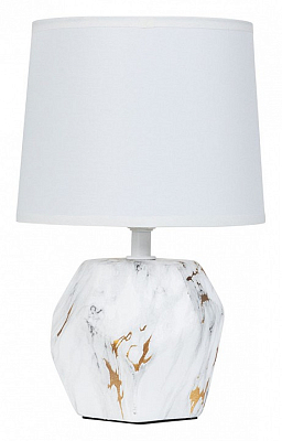 Настольная лампа декоративная Arte Lamp Zibal A5005LT-1WH 400_400_2389908