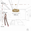 Подвесной светильник Loft it Escama 10396/1000C 100_100_1854752