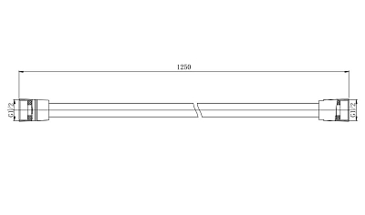 AQ2110CR шланг для душа 125см ПВХ 400_400_2411507