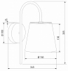 Бра Eurosvet Pearl 101013 латунь/перламутр 100_100_2877333