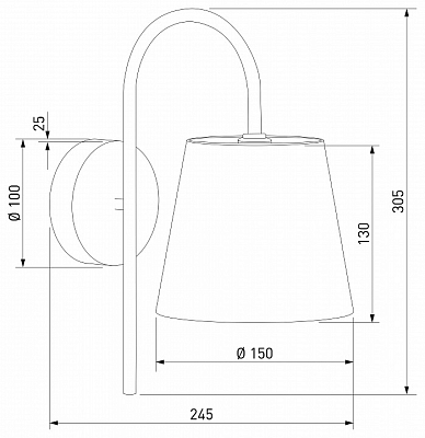 Бра Eurosvet Pearl 101013 латунь/перламутр 400_400_2877333