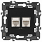 Розетка Ethernet RJ-45 без рамки Эра Эра Elegance 14-3108-05