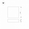 Накладной светильник Arlight QUADRO 034804 100_100_1894507