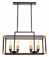 Подвесной светильник LUMINA DECO Waldorf LDP 1140-8 BK+MD 500_191_2461479